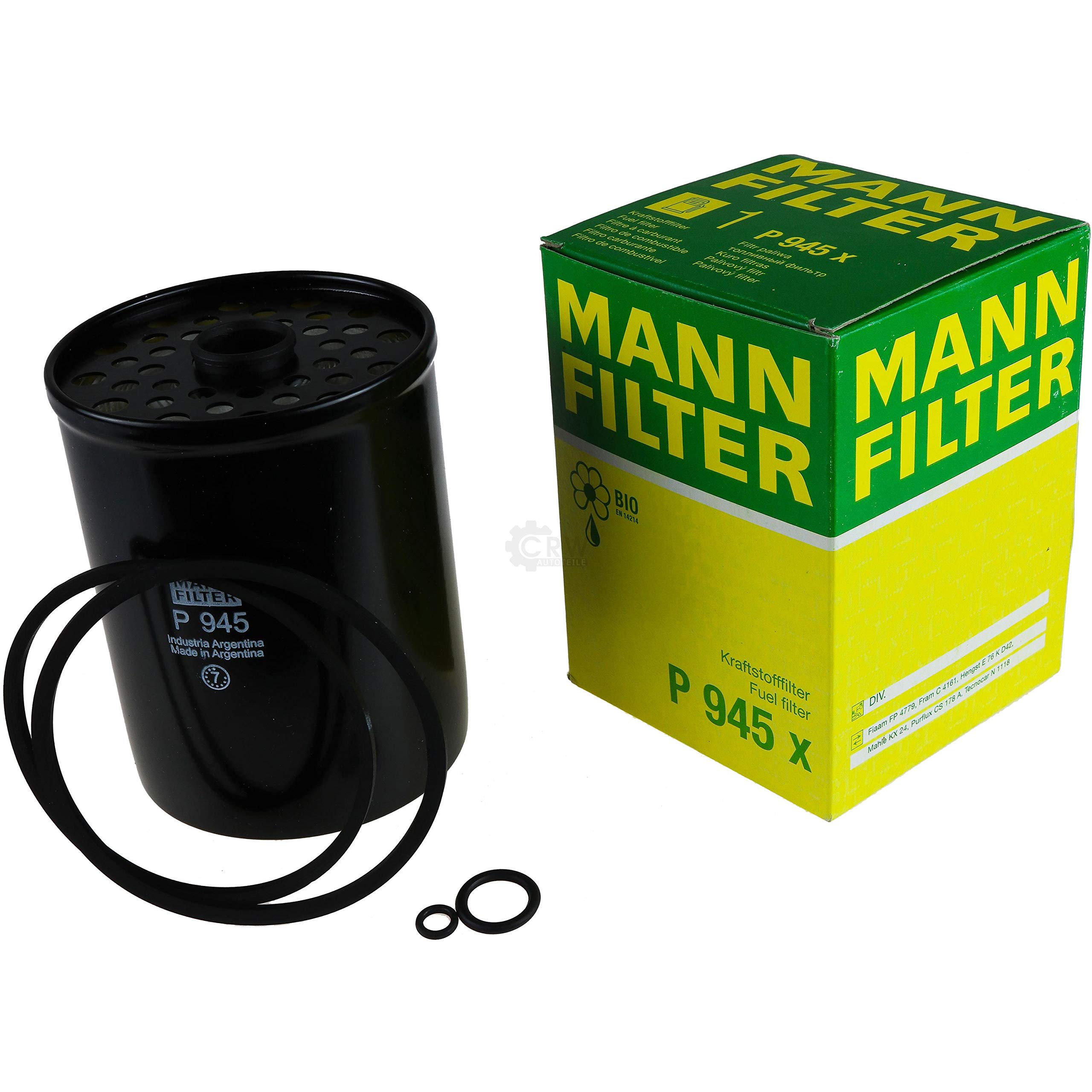 MANN-FILTER - Set di ispezione, filtro del carburante, filtro dell'olio, filtro dell'aria