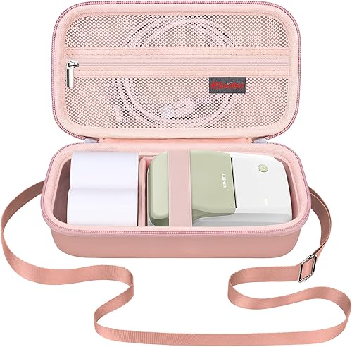 Estuche de transporte para máquina etiquetadora NIIMBOT B1, mini impresora de etiquetas inalámbrica Bluetooth portátil, bolsa de viaje, soporte de