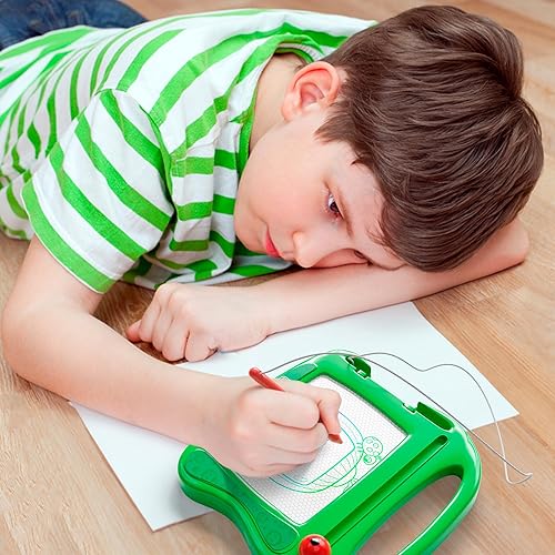 Miniatura 5 de Lollipop Tablero magnético Cocomelon Travel Sketcher  Almohadilla de dibujo para niños con bolígrafo magnético - Juego creativo sobre la marcha,