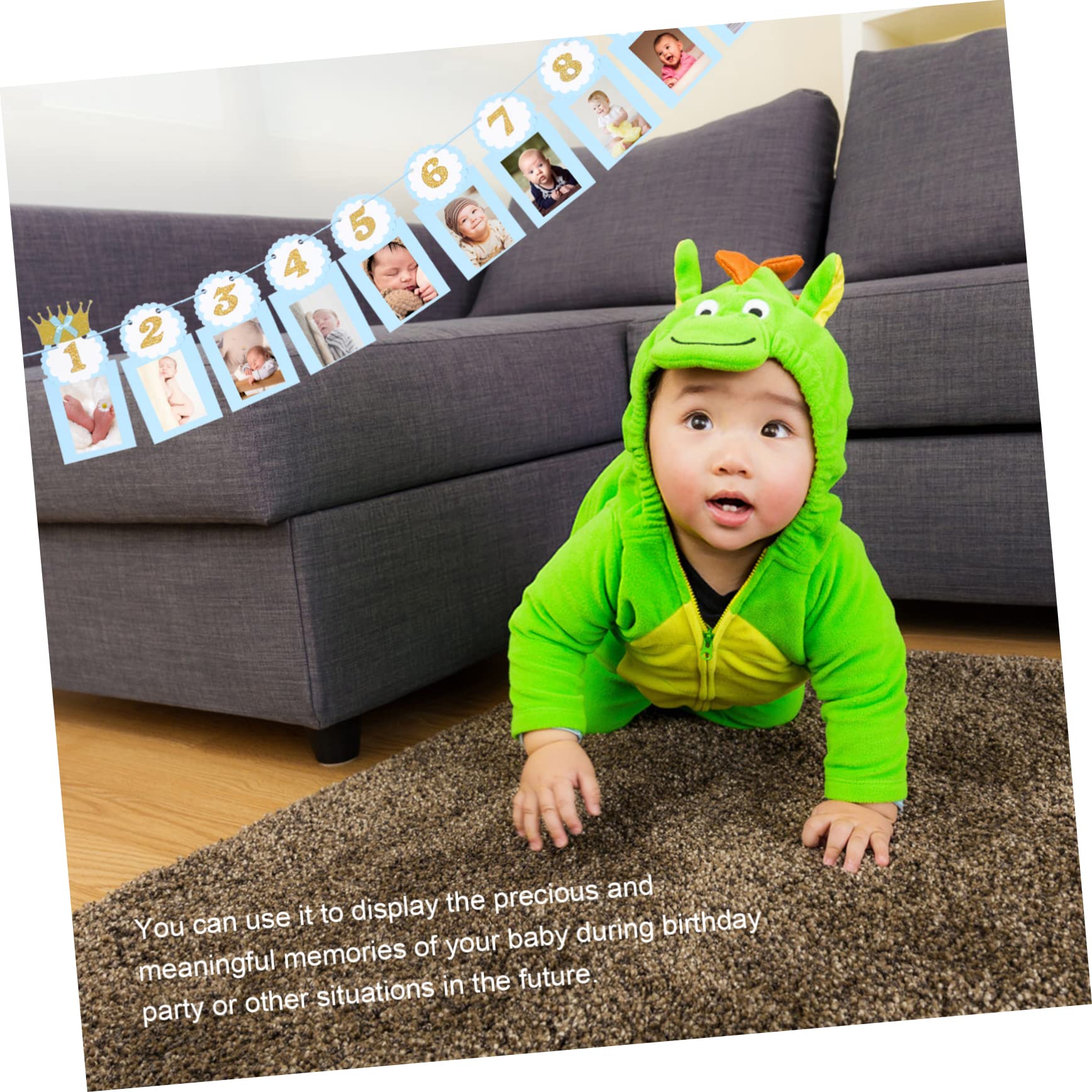 TOYANDONA 3 Set Di Banner Fotografici Unici Per Il Primo Compleanno Decorazioni Per Il Compleanno Da Appendere Alla Parete Riutilizzabili