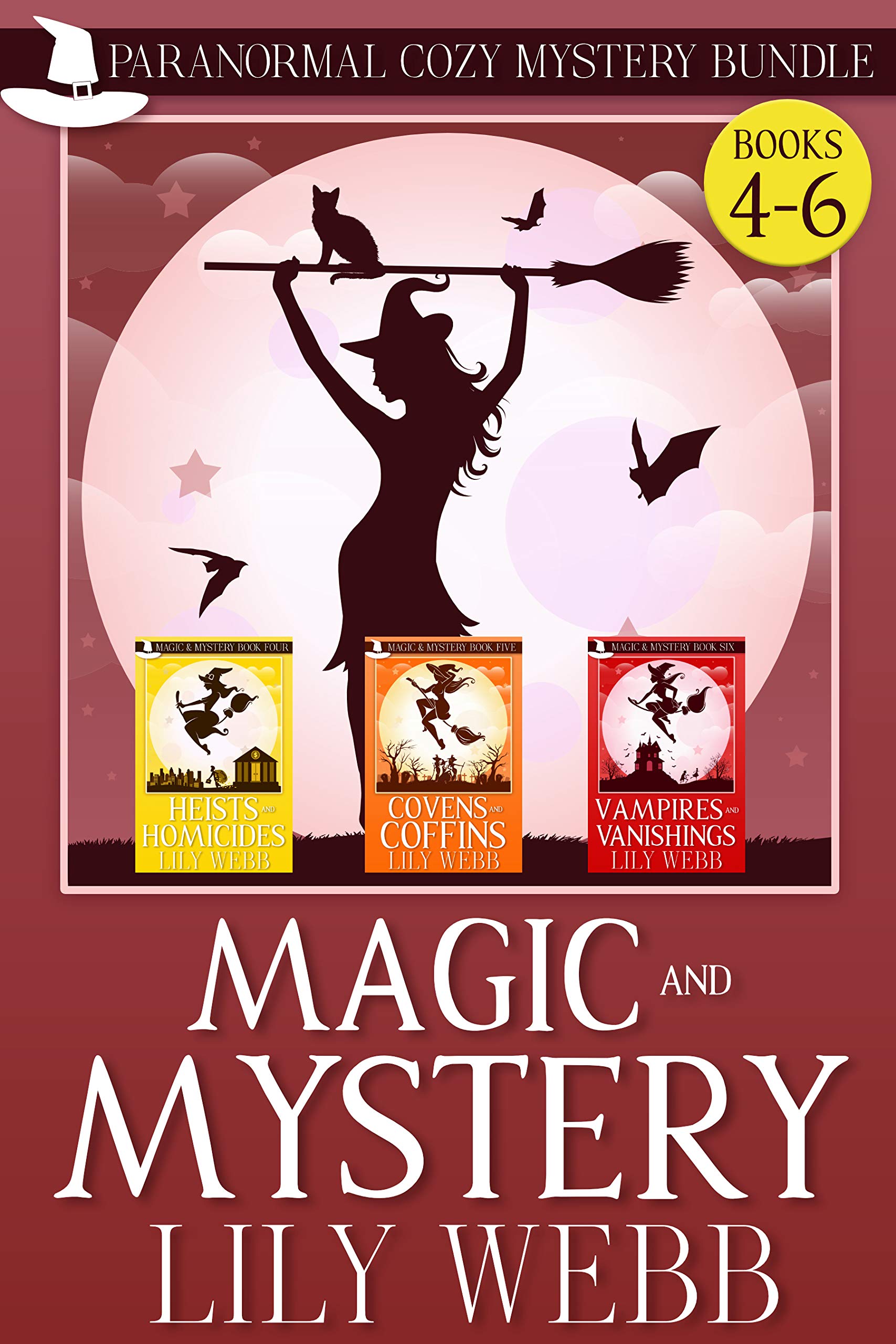 Book cover for Magic and Mystery: Books 4-6