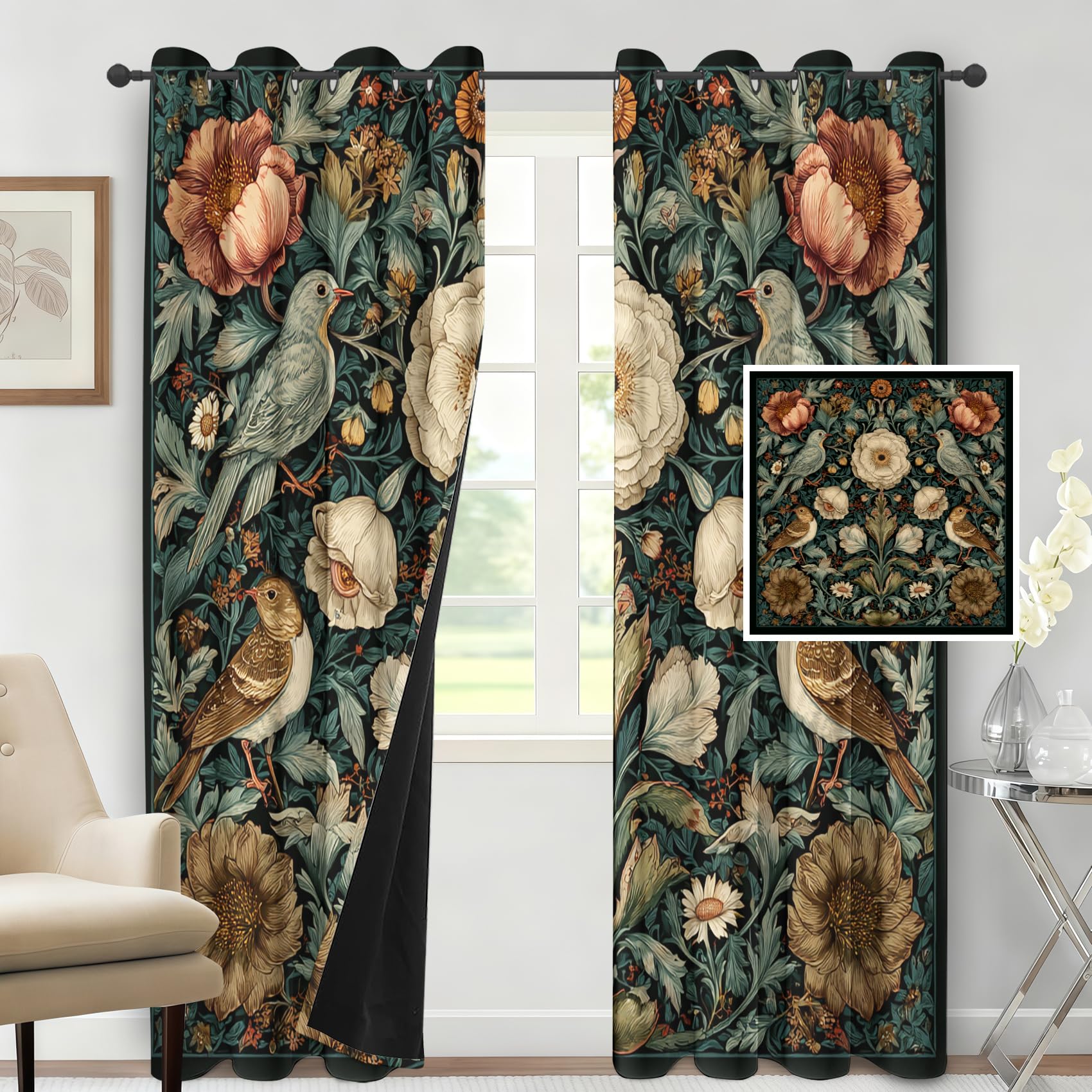 Generisch Tende oscuranti con motivo William Morris