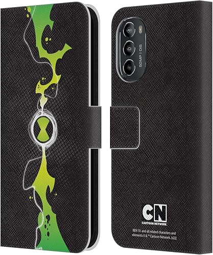 Head Case Designs Officially Licensed Ben 10 Omniverse Omnitrix Graphics Leather Book Wallet Case Cover Compatible with Motorola Moto G82 5G