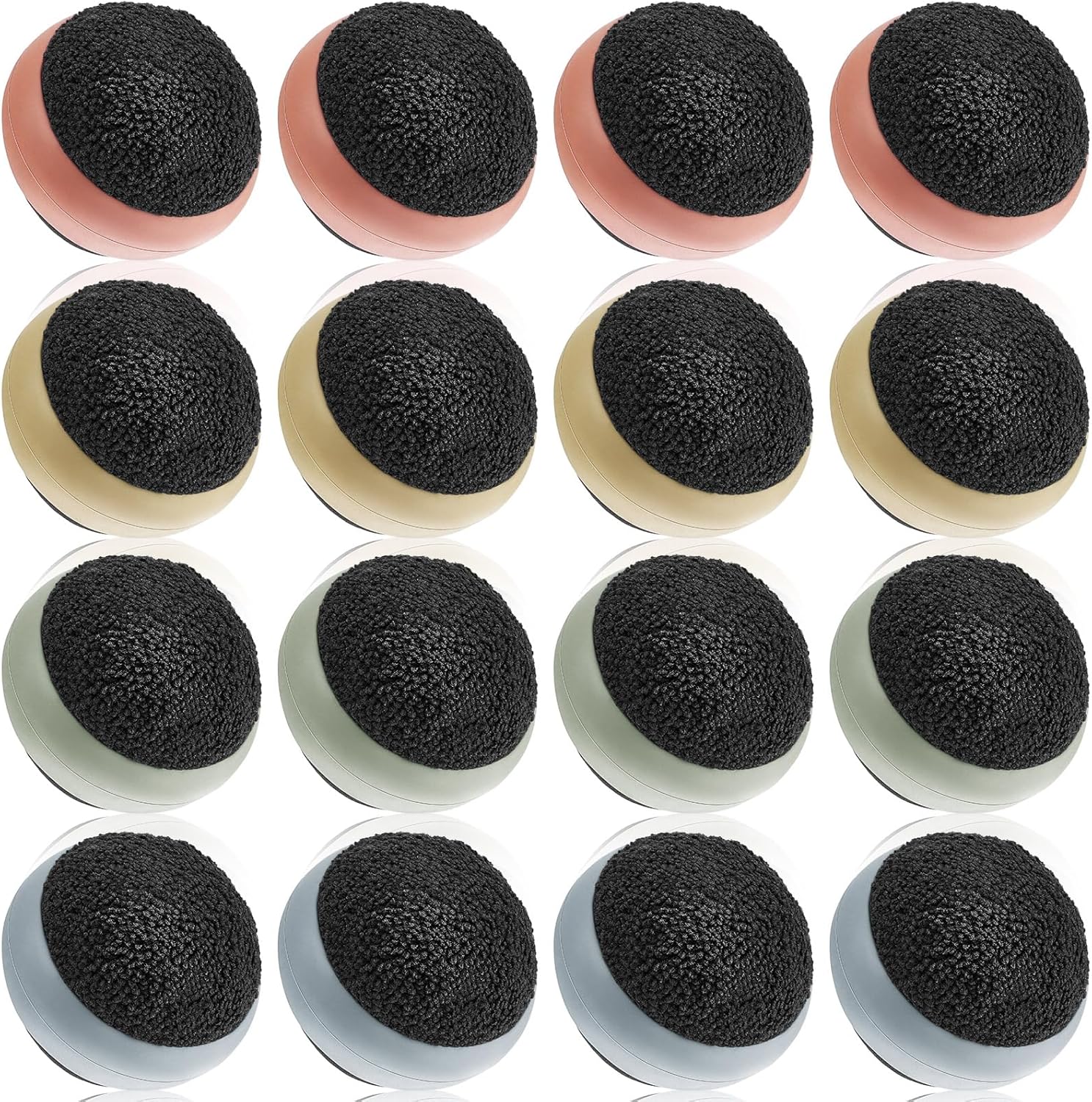 Suclain 16 Pack Touch Screen Cleaner Balls Phone Cleaning Ball Microfiber Touch Car Screen Glass Cleaner for Computer Laptop Monitor Camera Lens Gift(Green,Blue,Warm Red,Yellow)
