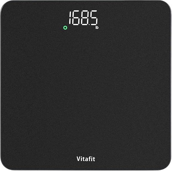 Vitafit Bathroom Scale for Body Weight Accuracy 0.1lb, Weight Scale 400lb