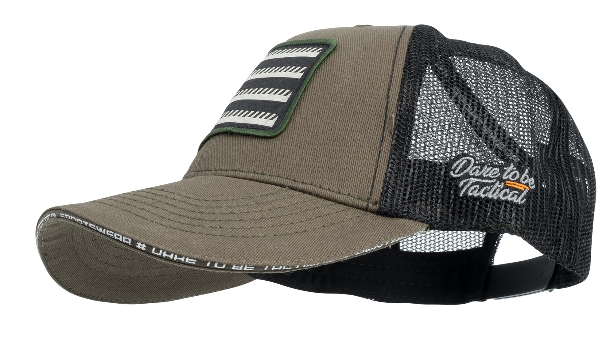 Pentagon Unisex Stone Grey Olive Wills Truckers Twill (Baseball Cap) Cap, One Size