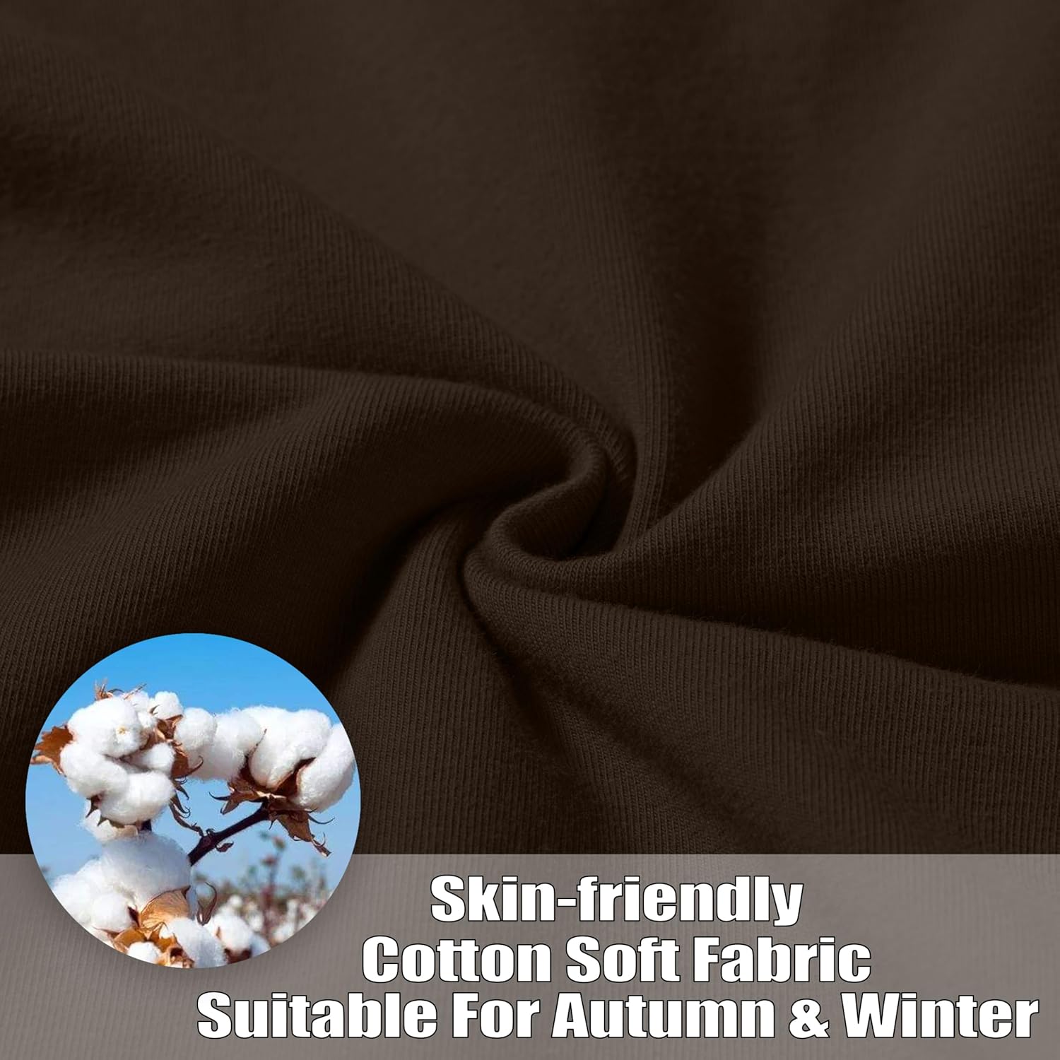 SANTINY Women's Cotton Sweatpants Yoga Lounge Casual Pants Open Bottom Sweat Pants for Women with Pockets - Image 4