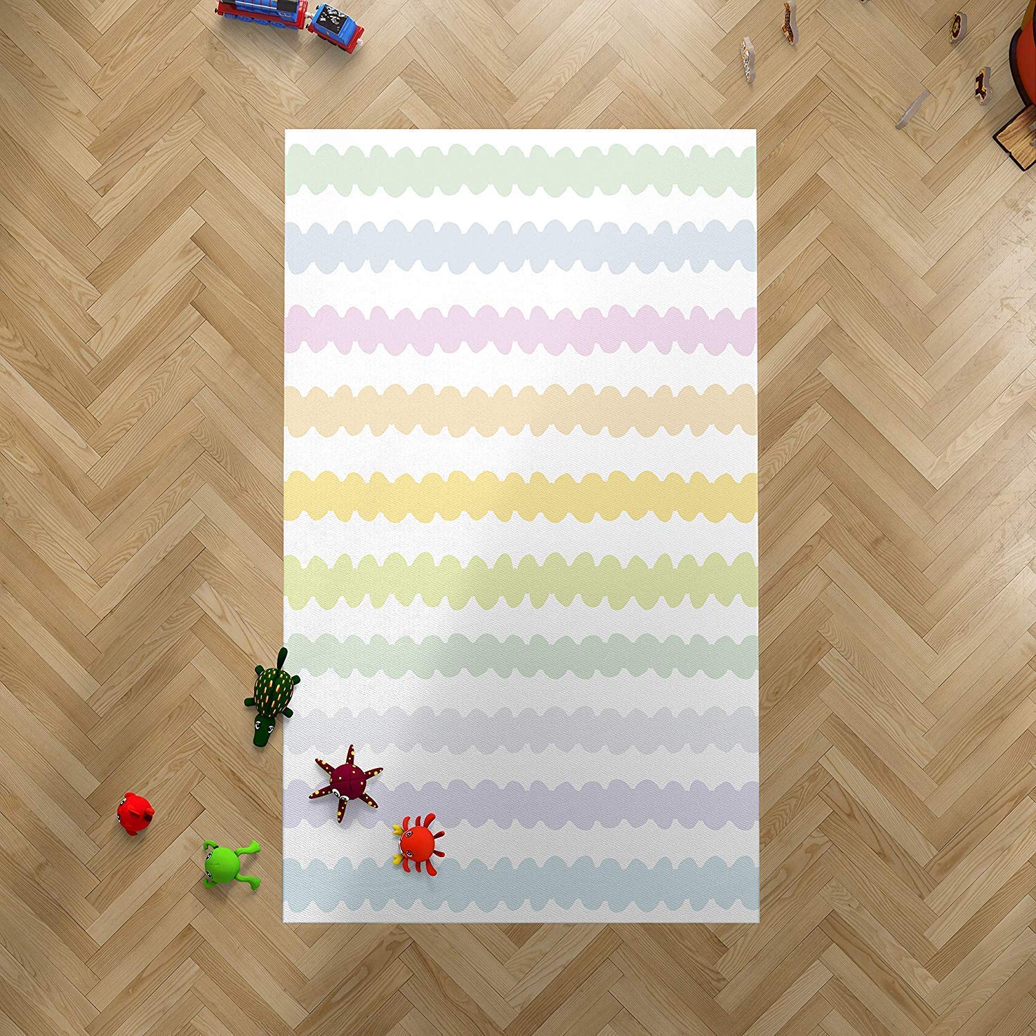 Alfombra Habitacion Infantil Oedim Alfombra Infantil Rayas De