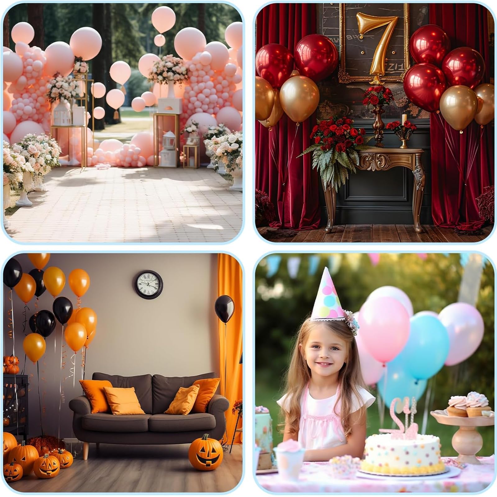 OBEST Pompa Elettrica per Palloncini Silenziosa Gonfia Palloncini Elettrico,Gonfiatore Portatile Della Macchina a Palloncino per Matrimoni Feste Compleanni Decorazioni di Natale