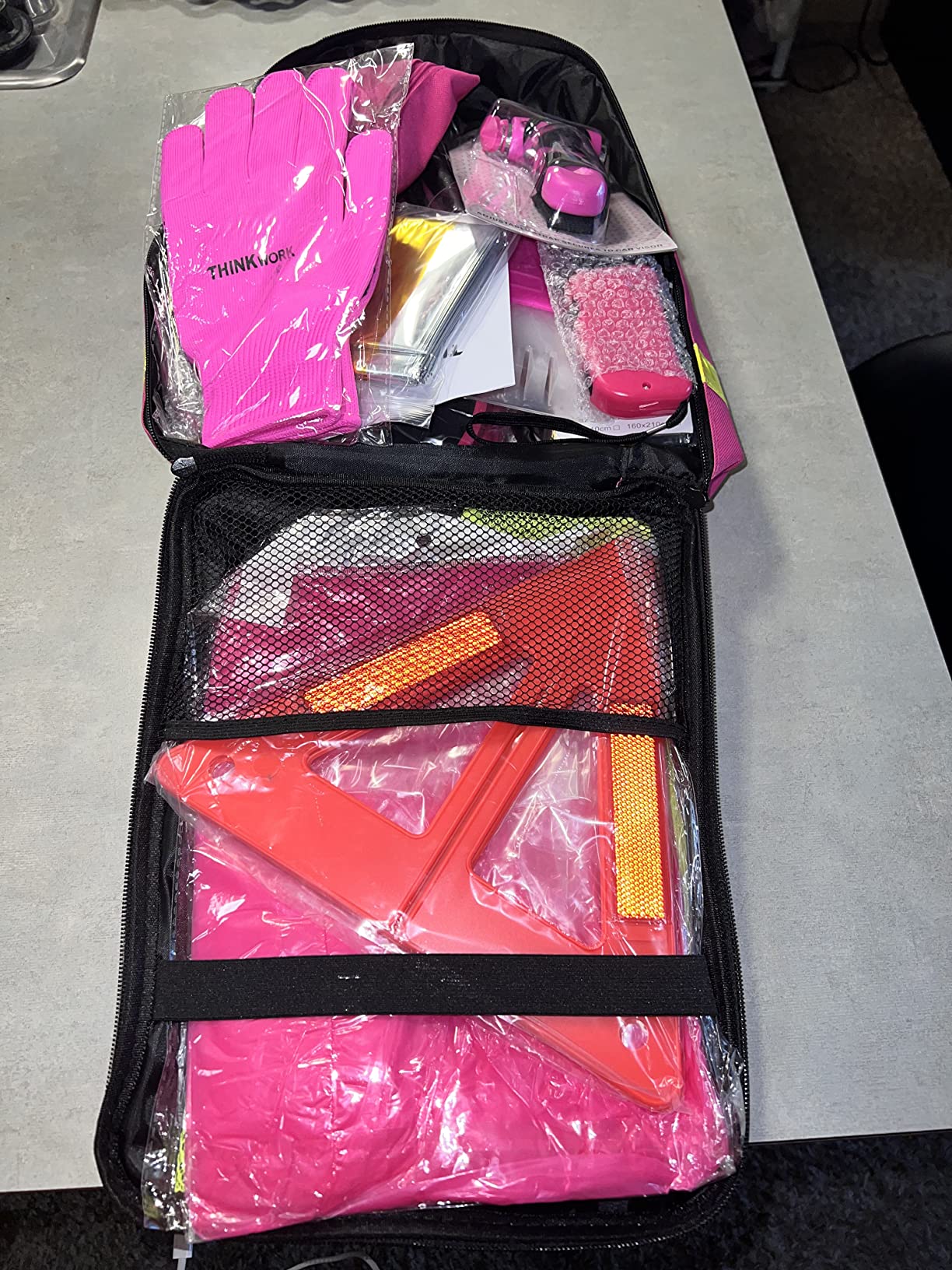 12/mo Finance THINKWORK Car Emergency Kit for Teen Girl and Lady's