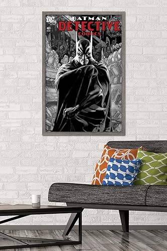 Miniatura 40 de Trends International DC Comics Batman - Póster de Batman Detective Comics #821 Versión enmarcada Barnwood