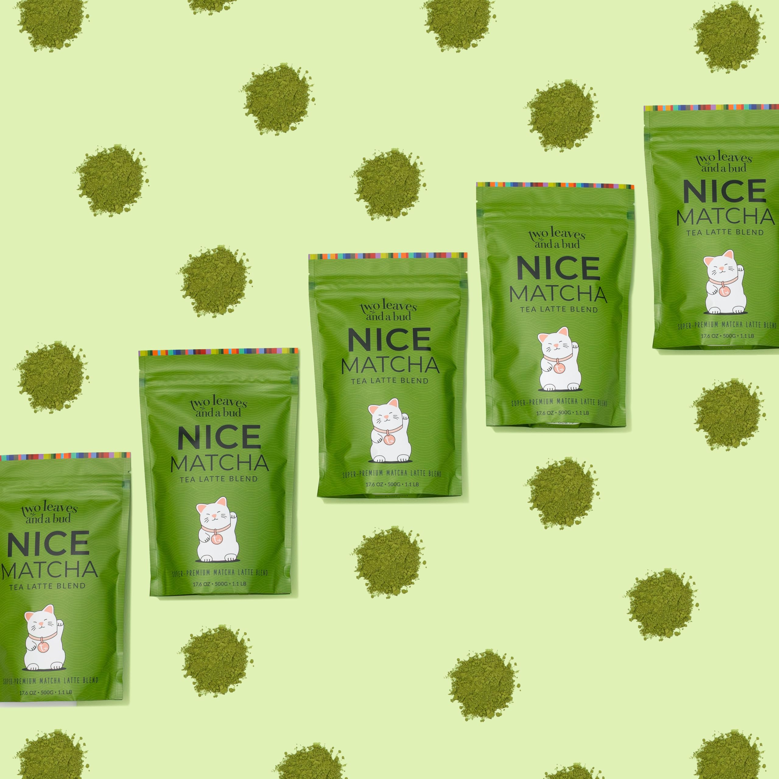 Two Leaves and a Bud Nice Matcha Latte Blend 36 Servings Japanese Matcha Green Tea Powder 1 Resealable — view 8