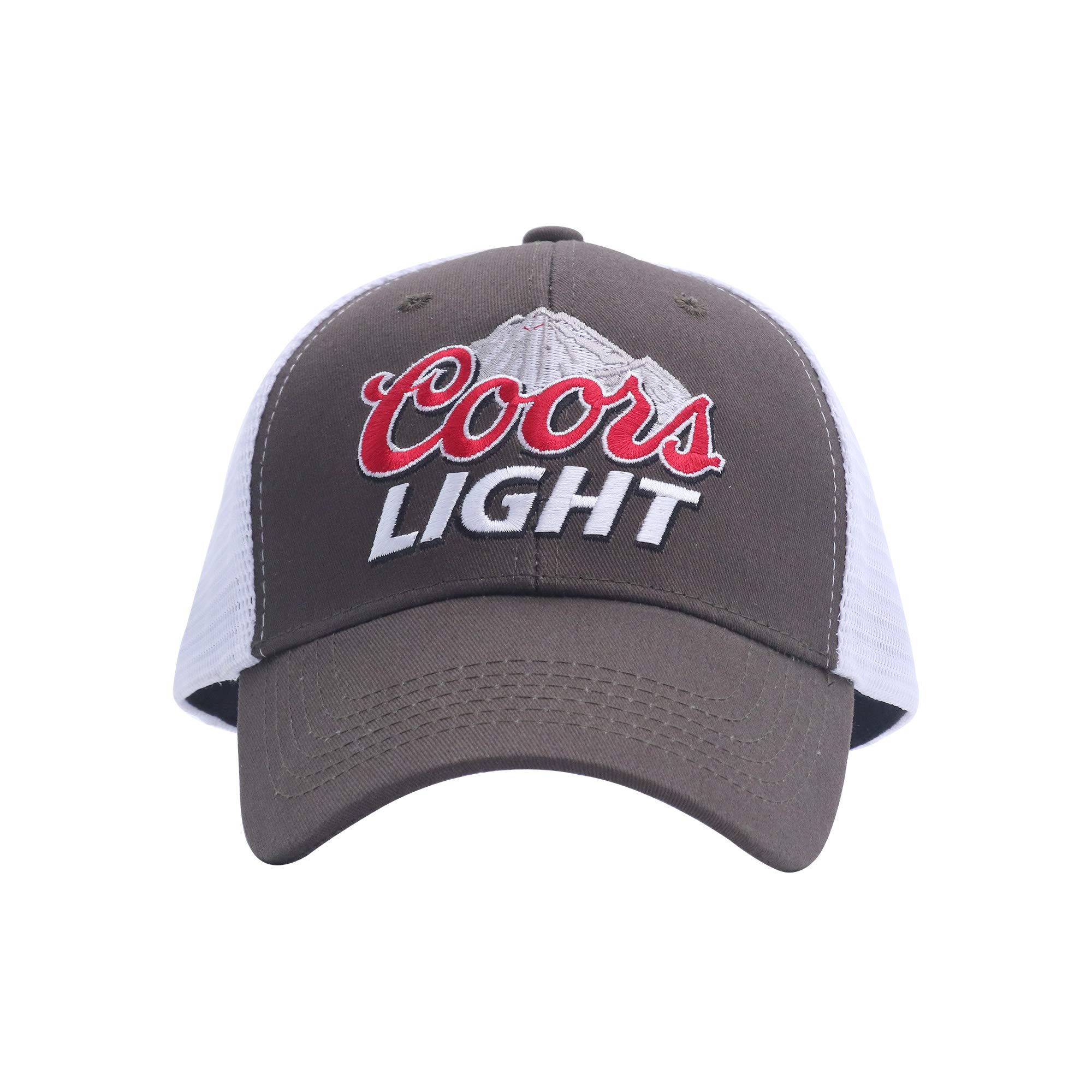 Coor Light Hat 100% Cotton Baseball Hats for Men and Women Brown