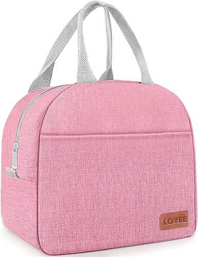 Miniatura 9 de Lonchera para mujeres y hombres, bolsa de almuerzo aislada de gran capacidad para adultos, bolsas de almuerzo reutilizables a prueba de fugas