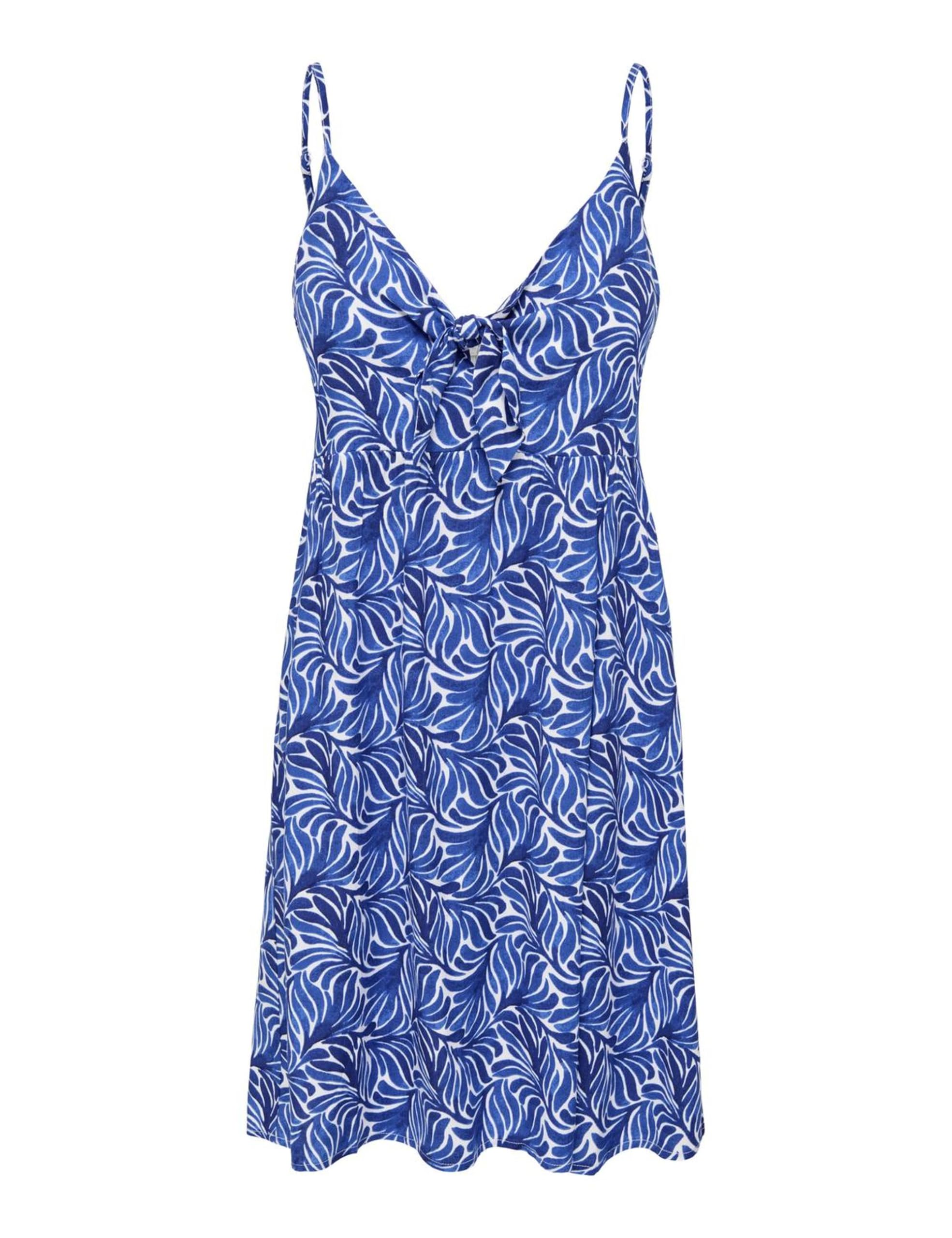 Onlnova Life Vis Jules Dress AOP, Palace Blue, L