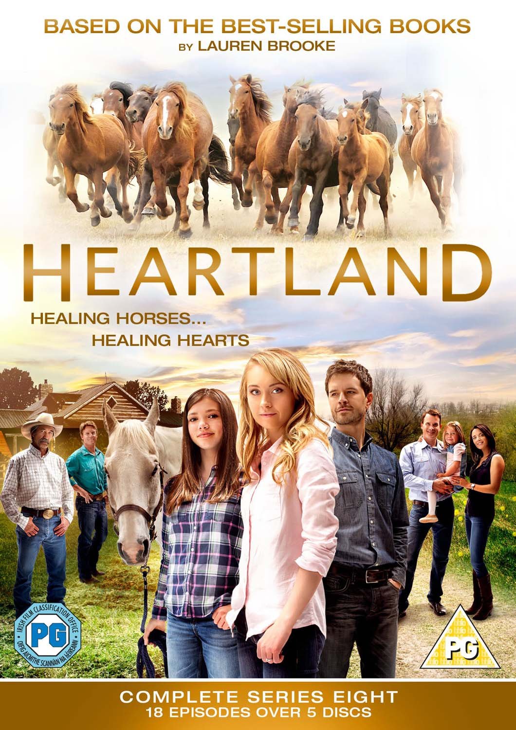 Heartland Octava Temporada Completa en DVD Serie de Televisión Drama