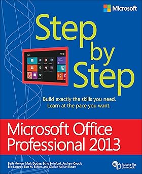 Microsoft Office Professional 2013 Step by Step-finelybook
