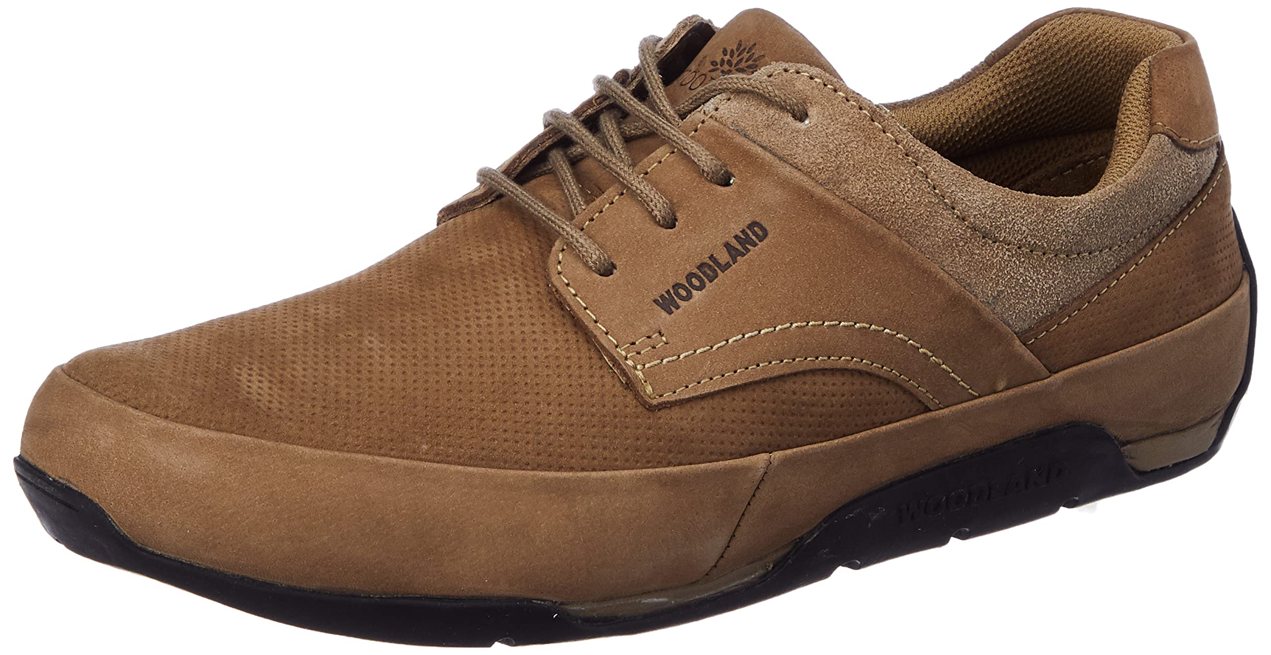 Woodland Mens Dubai Khaki Leather Casual Shoe-7 UK (41 EU) (GC 4028121) (B0BYJKXC47) Amazon Price History, Amazon Price Tracker