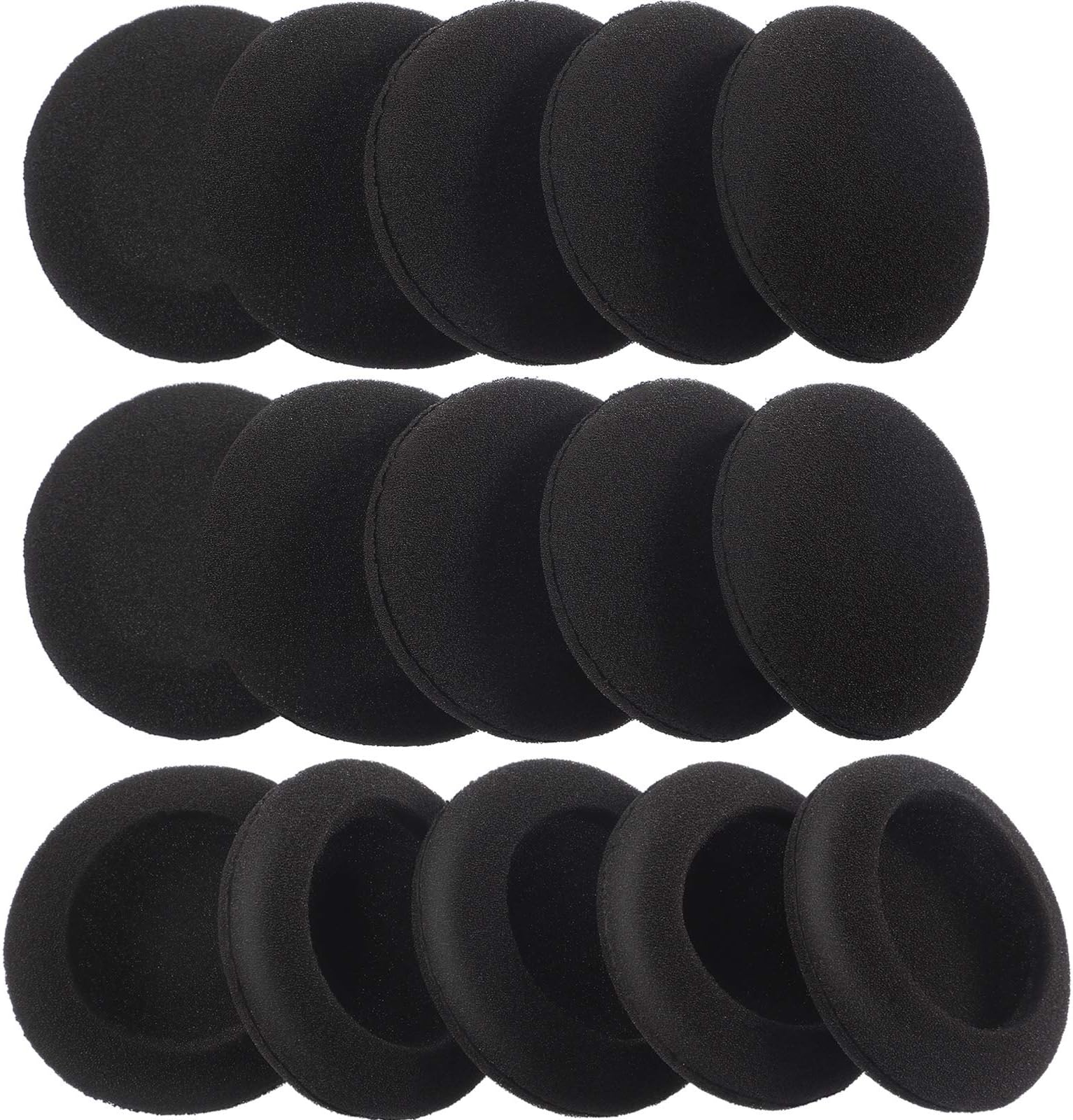 20 Pieces 2 Inch Foam Ear Pad Replacement Headphone Headset Covers