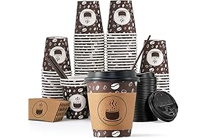 JOLLY PARTY 10oz Premium Disposable Coffee Cups