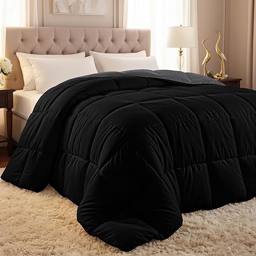 Miniatura 2 de Utopia Bedding Inserto de Edredón Consolador, Consolador Acolchado con Pestañas en las Esquinas, Consoladores Alternativos de Plumón con Costura