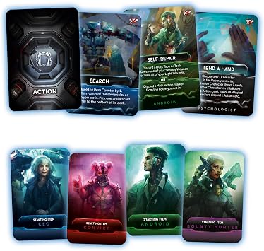 Rebel Studio Nemesis Aftermath Board Game - Epilogue Mode Play, 5 New Characters, Added Traits & Shuttle Board, Cooperative Strategy Game for Adults, Ages 14+, 1-5 Players, 45-60 Min Playtime