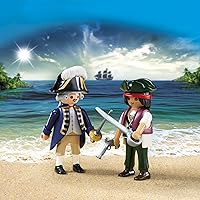 Vista 2 de Playmobil Paquete dúo pirata y soldado