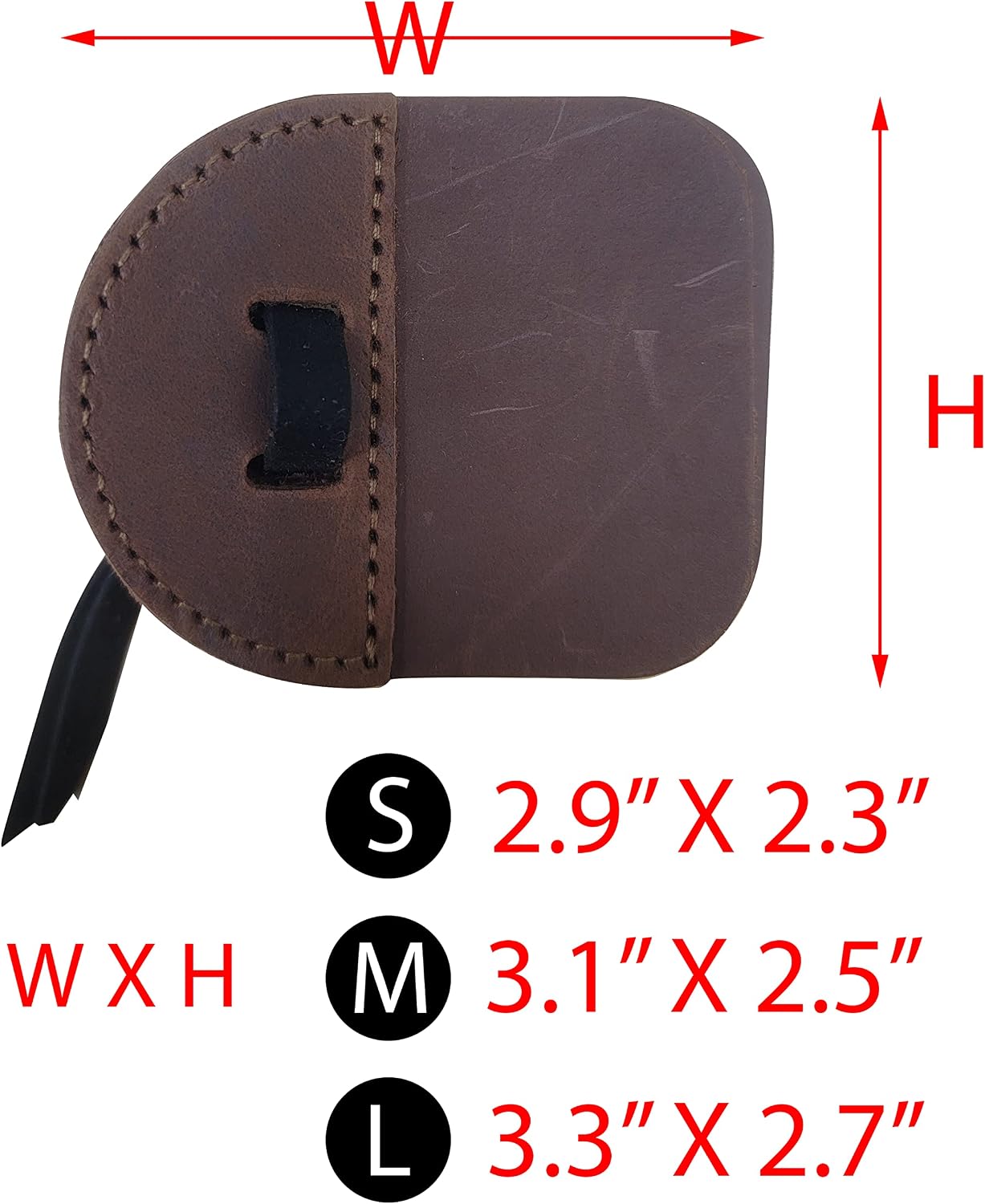 SAS Southland Archery Supply Barebow Suede and Leather Finger Tab Ambidextrous