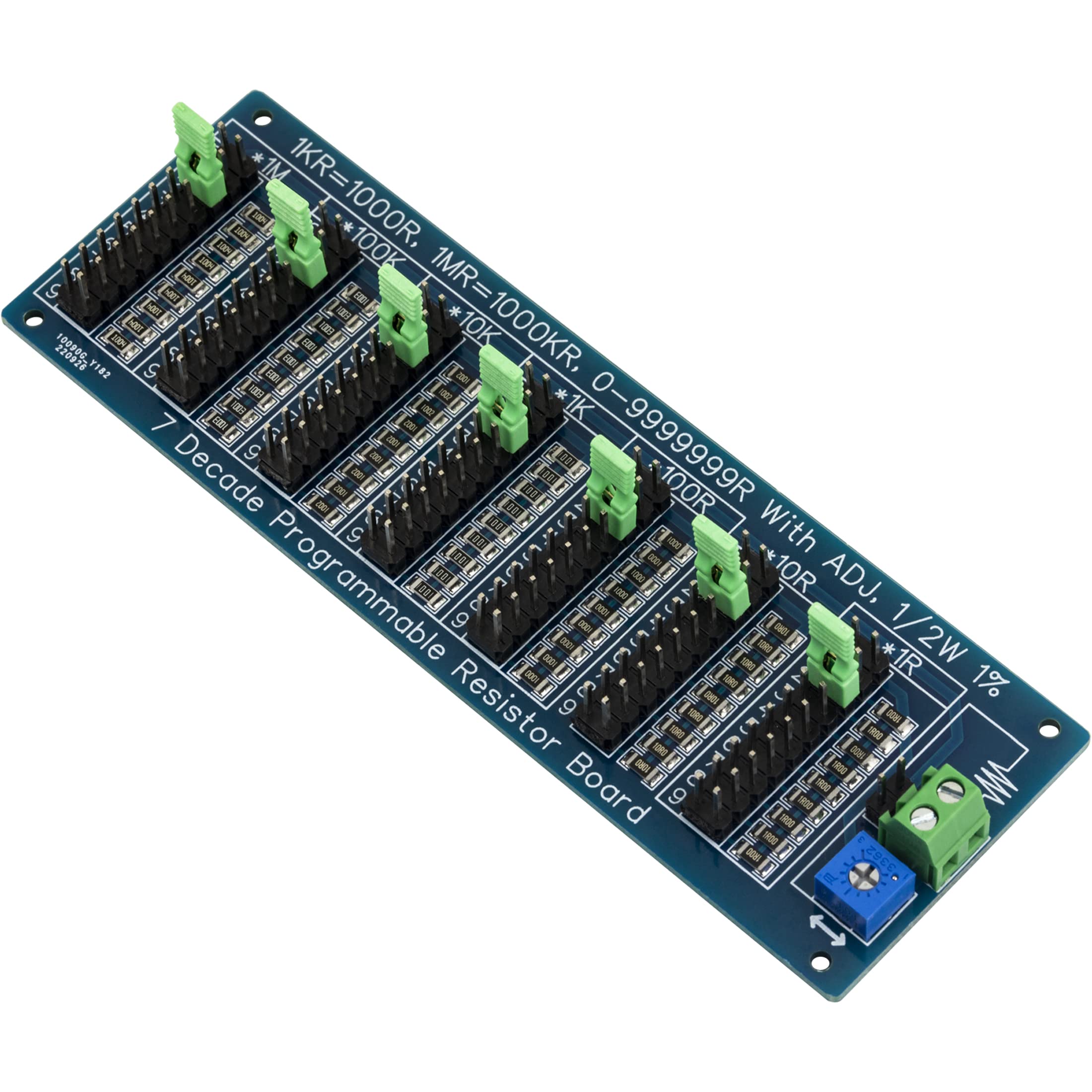 1PCS 1R - 99999R Scheda Resistenza Programmabile Sette Decenni Passo 1R - Foto 3