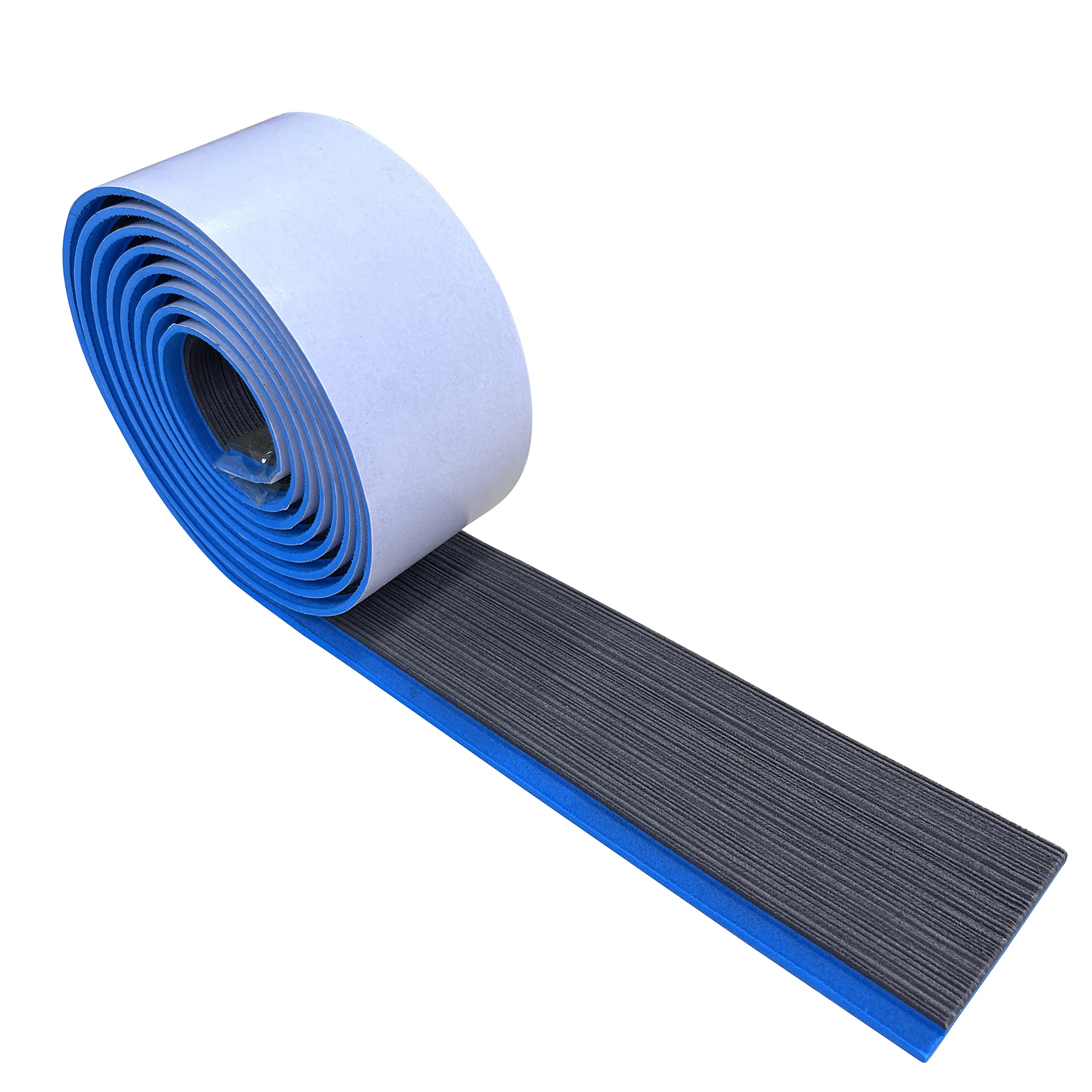 HZCHIONE Boat Flooring 94x45/35/16", EVA Foam Boat Decking Faux Teak Marine Carpet Boat Flooring Non-Slip Self-Adhesive Foam Boat Floor Mat Rolls Sheet for Motorboat RV Yacht Kayak Sea Deck Helm Pad