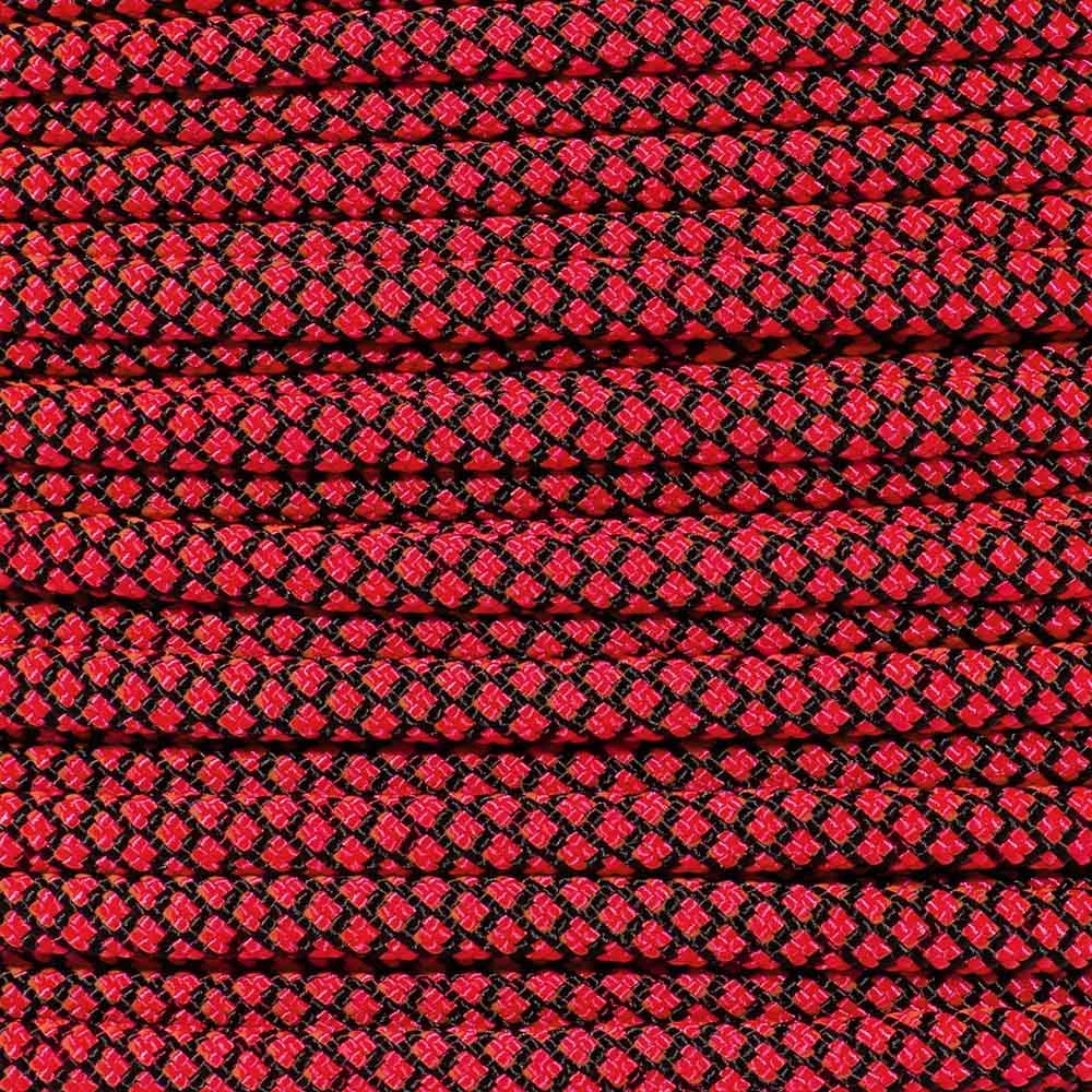 PARACORD PLANET 550 Type III 7 Strand Paracord – 100% Nylon Core – 550-Pound Tensile Strength - Utility Cord – Tie-Downs, Camping, Crafting, Survival (Neon Pink, 50 Feet)