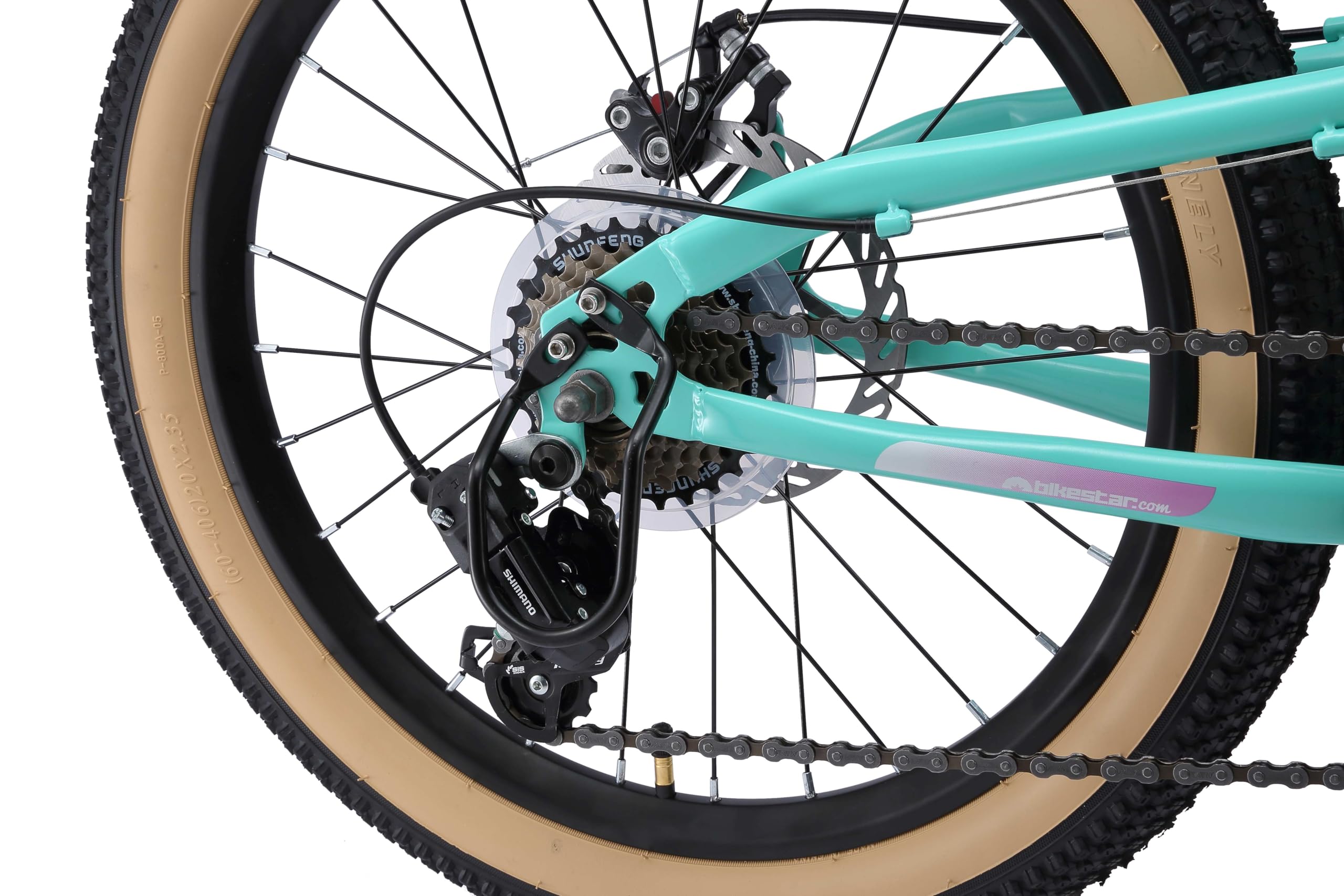 BIKESTAR Bicicleta de montaña Suspensión Doble Bicicleta Juvenil 20 Pulgadas de 6 años | Cambio Shimano de 7 velocidades, Freno de Disco, Fully | niños Bicicleta