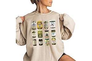 Vintage Canned Pickles Sweatshirt: A Pickle-Themed Fashion Statement