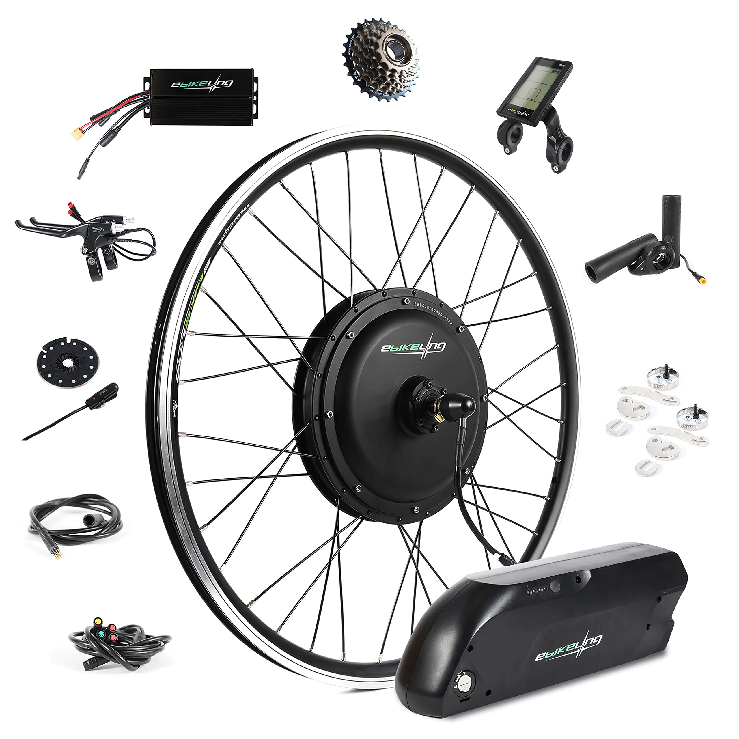 Buy EBIKELING Waterproof Ebike Conversion Kit with Battery 26" Direct