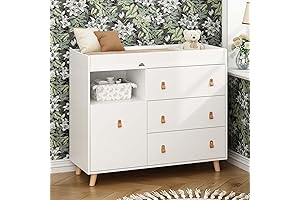 Elegant and Practical Baby Changing Station Dresser
