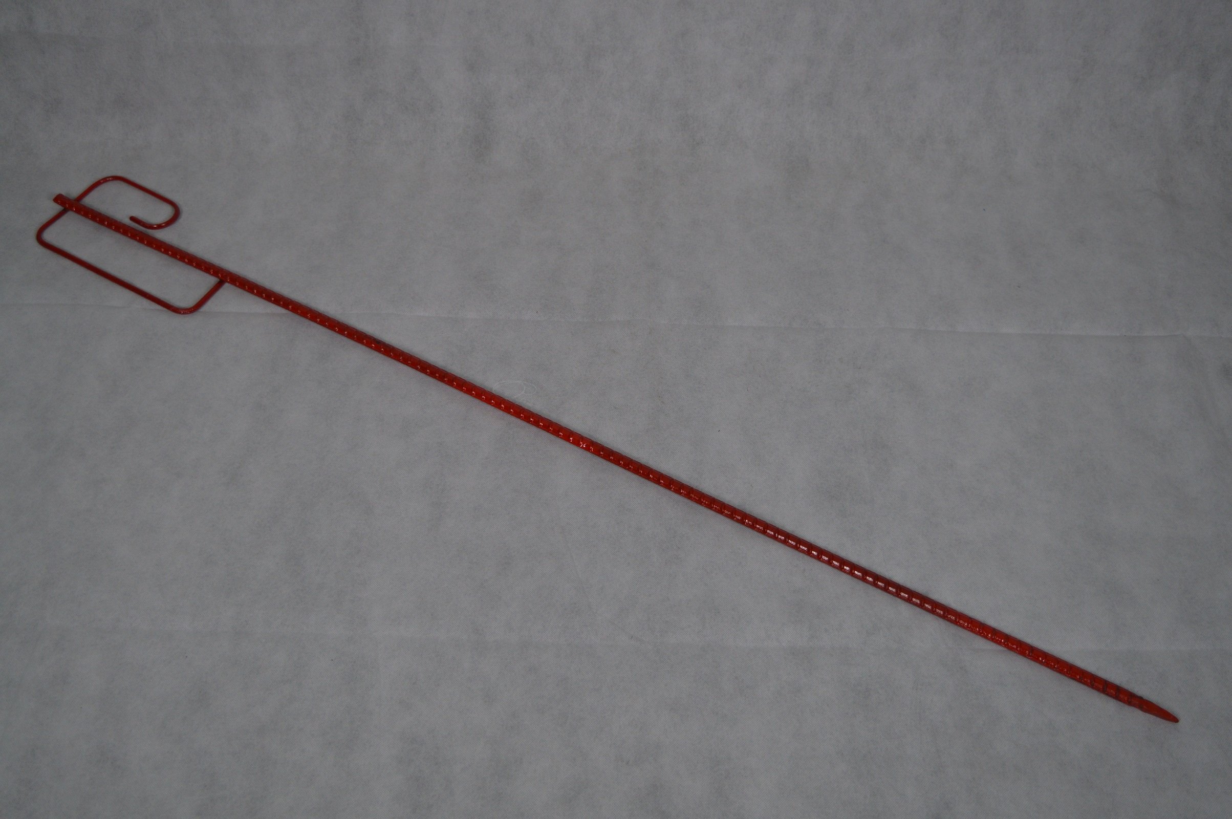 Set 10 Einschlagpfosten 130 cm und 500 Meter Warnband Für Ketten Warnband Warnzaun Absperrung Absperren