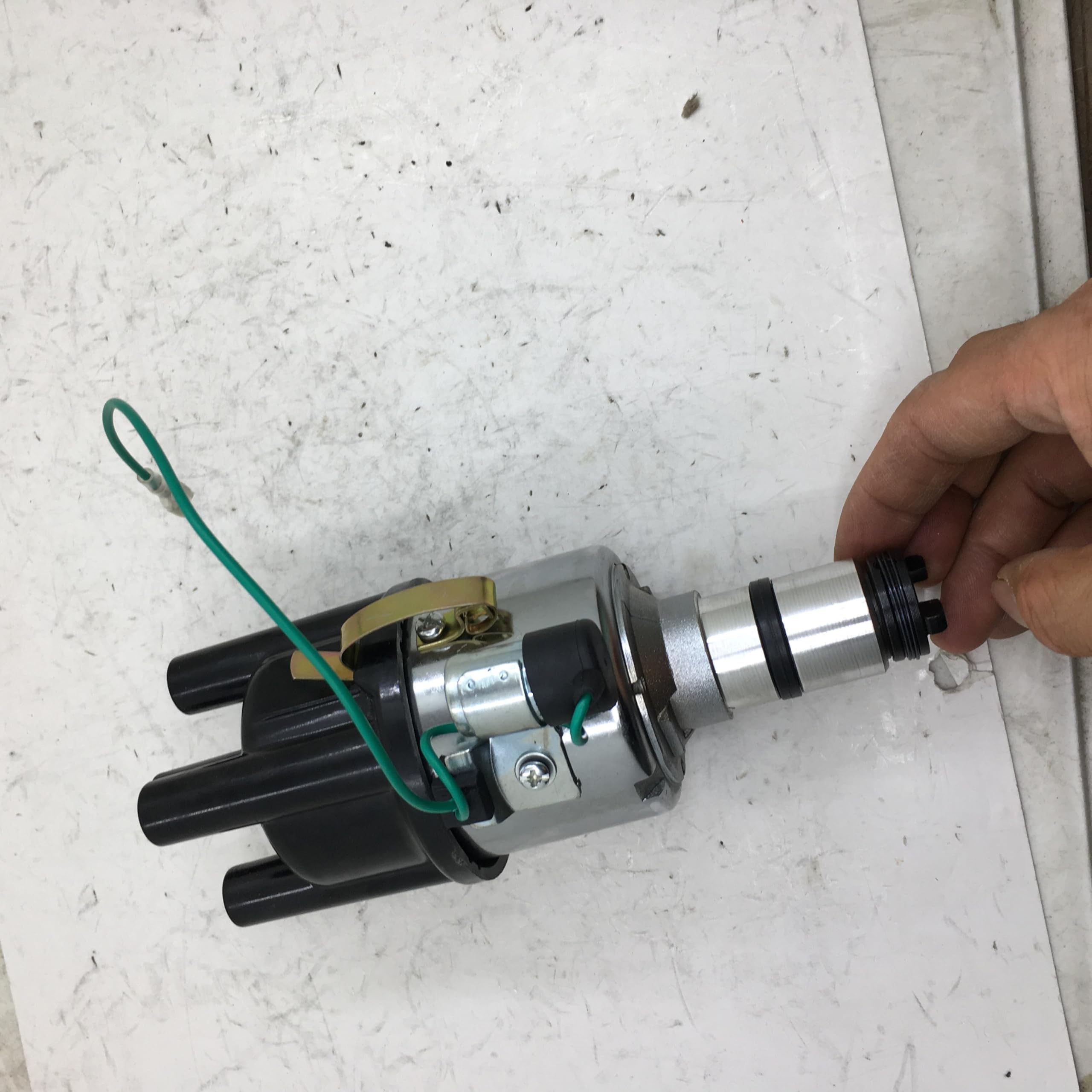 Verteiler Zündverteiler Passend für VW Bosch BUG GHIA THING BUS Punktverteiler EMPI 9428 CHROM 009 KREISELVERTEILER Verteiler
