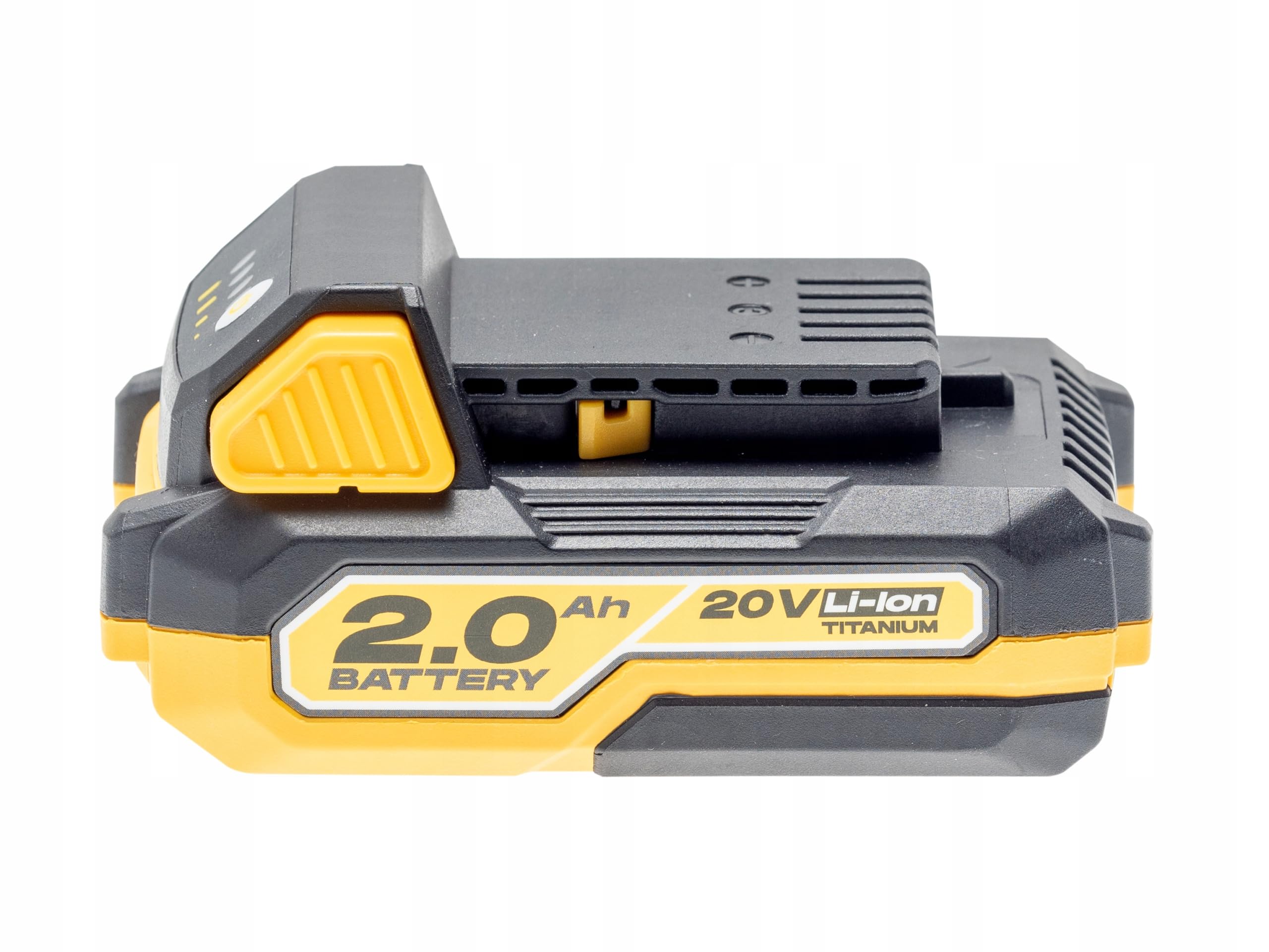 Akumulator Li-Ion Kaltmann TITANIUM 20V 2.0Ah | Bateria do Narzędzi Bezprzewodowych | LED Wskaźnik Naładowania | Ogniwa 18650 | Kompatybilny z Serią TITANIUM | KTI-A20