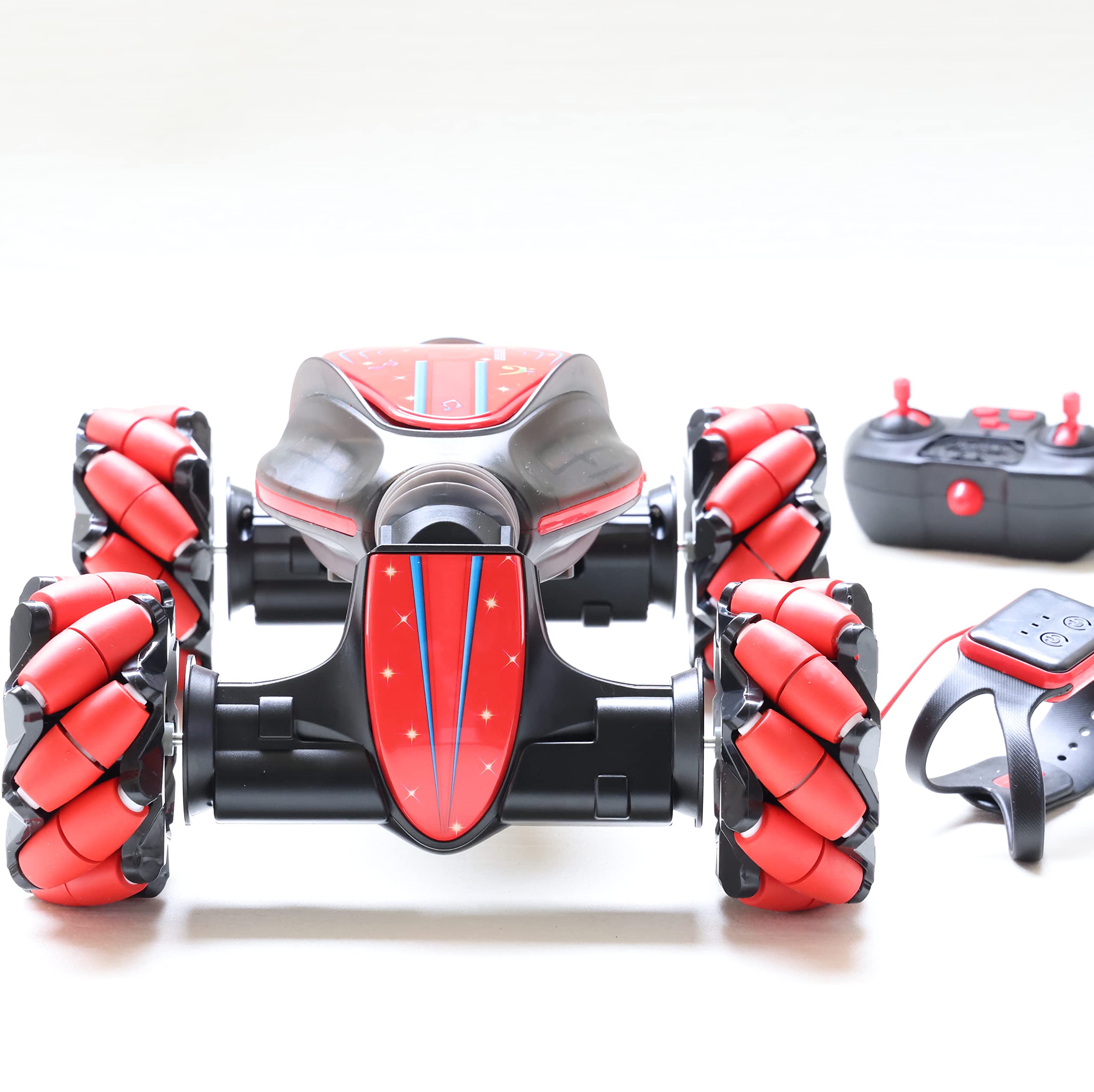 AAA777USA Remote Control Stunt Car With Gesture Control, Off-Road Drift Stunt Twist Car With 360 Degree Slips & Flips Rc Toys For Kids & Adults-Birthday Gifts For Kids (Big Size), Red (B09QZ99VQ9) Amazon Price History, Amazon Price Tracker
