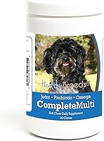 Vista 356 de Healthy Breeds Schnauzer miniatura todo en uno multivitamínico suave masticable 90