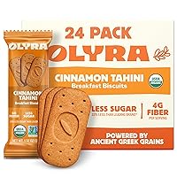 Vista 8 de Olyra Galletas de desayuno orgánicas – Algarroba de avellana – Snacks saludables para adultos – Snacks de oficina – Galletas saludables – Bocadillo