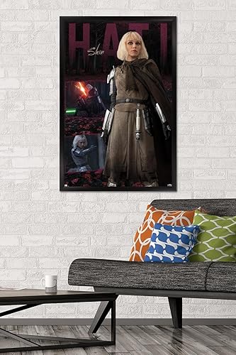 Miniatura 2 de Trends International Star Wars Ahsoka - Póster de pared Shin Hati, 22.37 x 34.00 pulgadas, versión enmarcada en negro