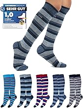 5 Pairs or 10 Pairs Children's Knee Socks for Girls and Boys in Various Bright Colours