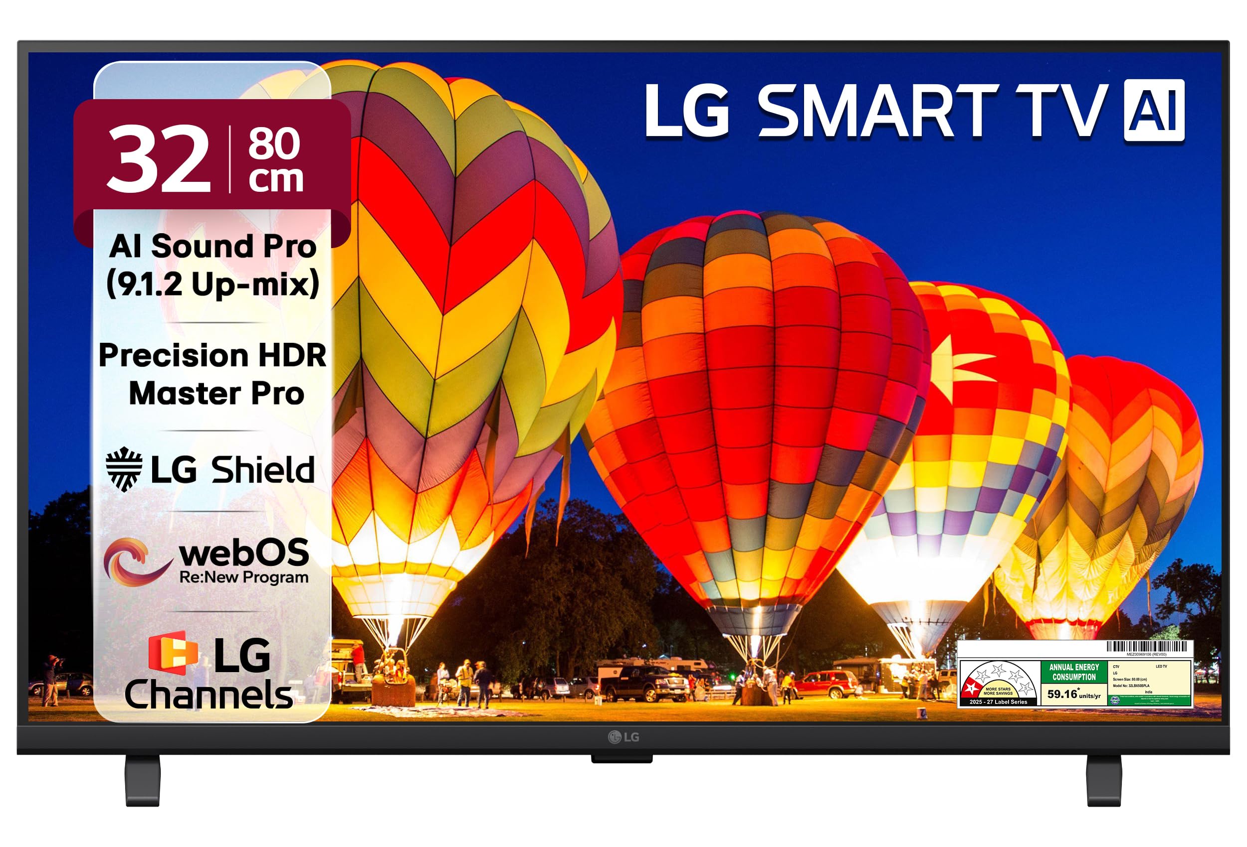 LG 80 cms (32 inches) LB650 AI Series HD Smart webOS VA LED TV 32LB650BPLA-image-49