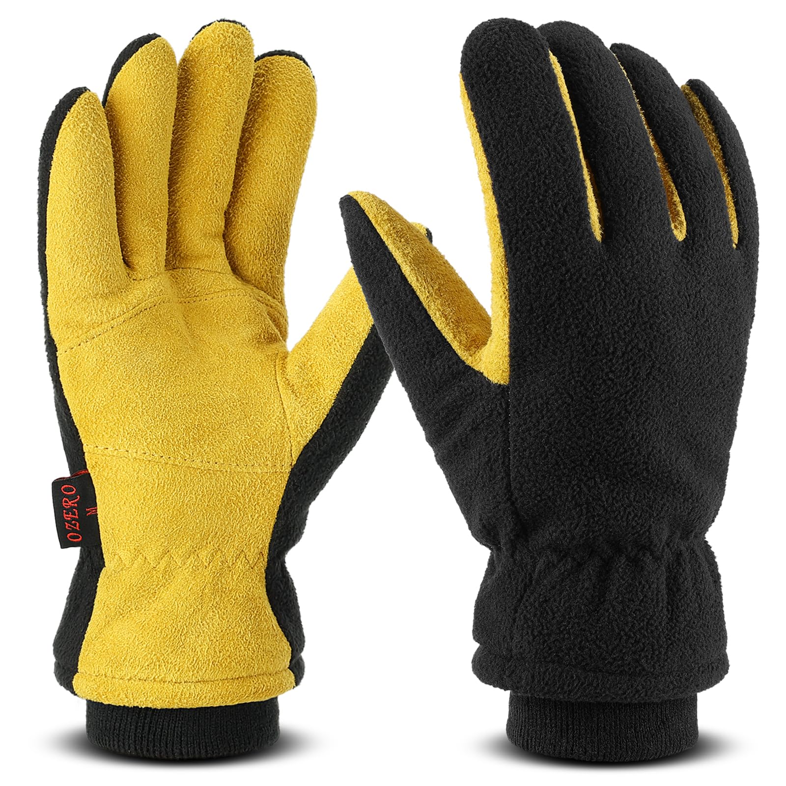 OZERO Winterhandschuhe Thermo Winter Skihandschuhe Fahrradha