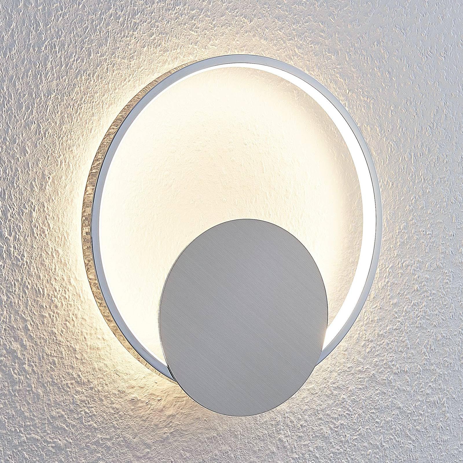 Lindby Wandlampe, Wandleuchte innen Innenleuchte Wand 11,2W LED warmweiß 3000K Wandbeleuchtung Wohnzimmer Esszimmer Flur