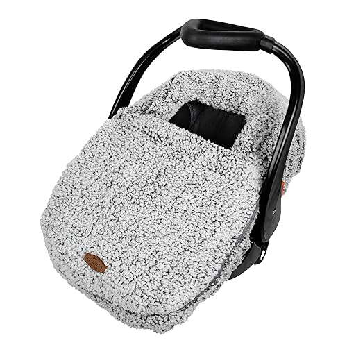 JJ Cole Funda de asiento de coche de invierno para bebé, funda de asiento de automóvil de invierno para asiento de bebé o carriola, fundas de