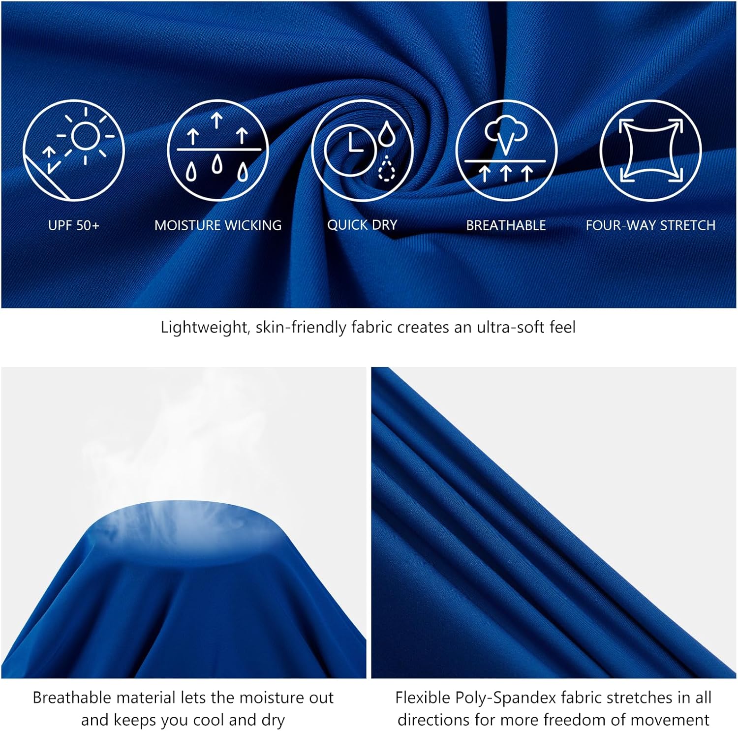 BASSDASH Men’s UPF 50+ Sun Protection Long Sleeve Shirts Quick Dry Performance SPF UV Shirt for Outdoors Fishing Hiking FS31M - Image 4