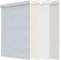 Vista 61 de MYshade - Persianas enrollables opacas personalizadas con cordón para ventanas, tela impermeable, fáciles de instalar