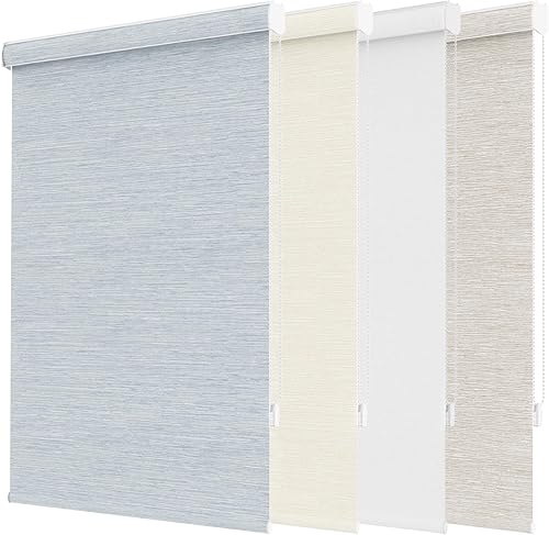 Miniatura 1 de Persianas enrollables opacas y opacas personalizadas persianas enrollables para ventanas con cadena bloqueo solar eléctrico protección de privacidad